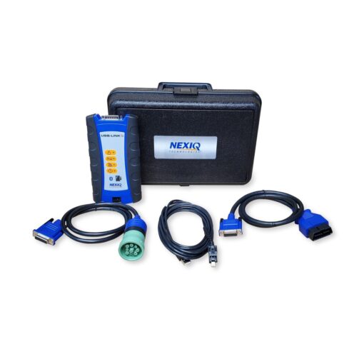 Hino DX3 with Nexiq USB Link & OBDII
  Cable