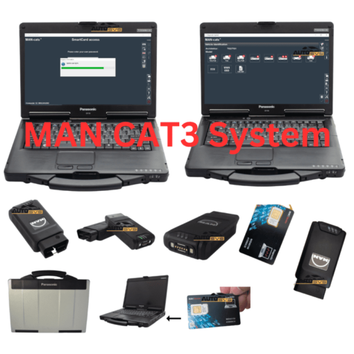 MAN CATS 3 System in Panasonic CF53 with
  Smart Card